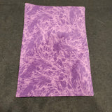 Burp cloth- Butterflies with tie-dyed Purple