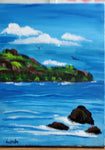 L21 - Island Cove - Acrylic Painting