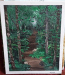 L25 - Path In The Woods - Acrylic Painting